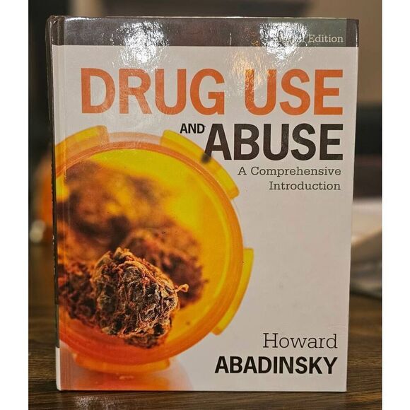 Drug Use and Abuse A Comprehensive Introduction 8th Edition Hard Back Excellent - Picture 1 of 4